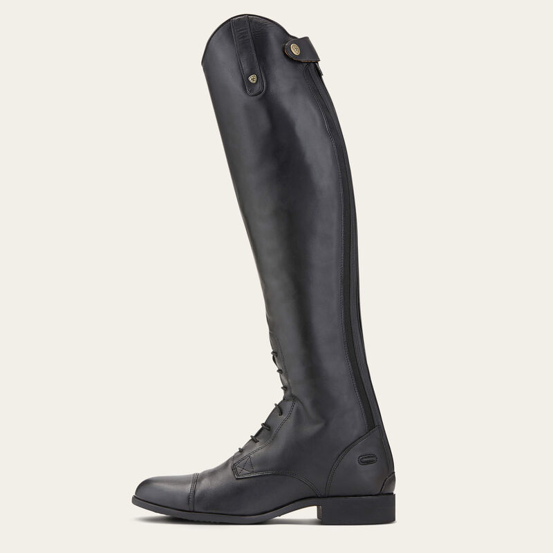 Men\'s Ariat Black Leather Zip Equestrian Boots Men main image 4