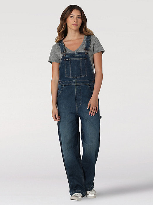 Women's Wrangler Retro Relaxed Overalls Let's Ride Boots and Apparel