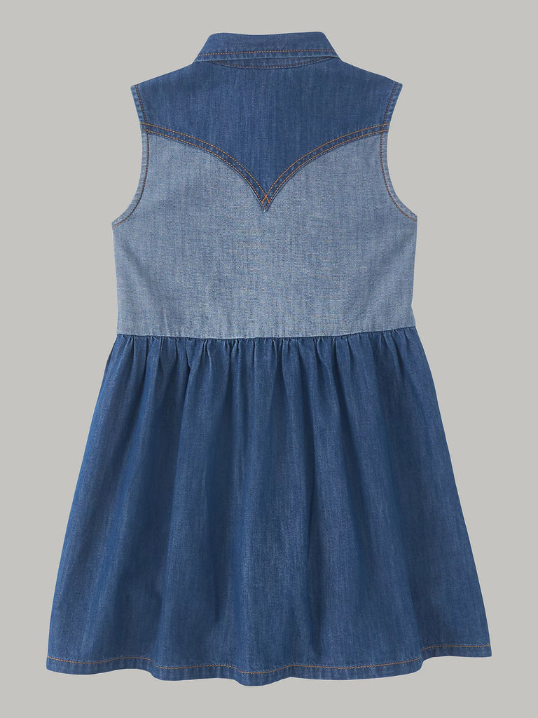 wrangler denim dress Wrangler Women's Retro Jacket Dress - Denim