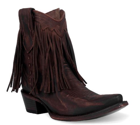 Women s Circle G Brick Fringe Ankle Boot