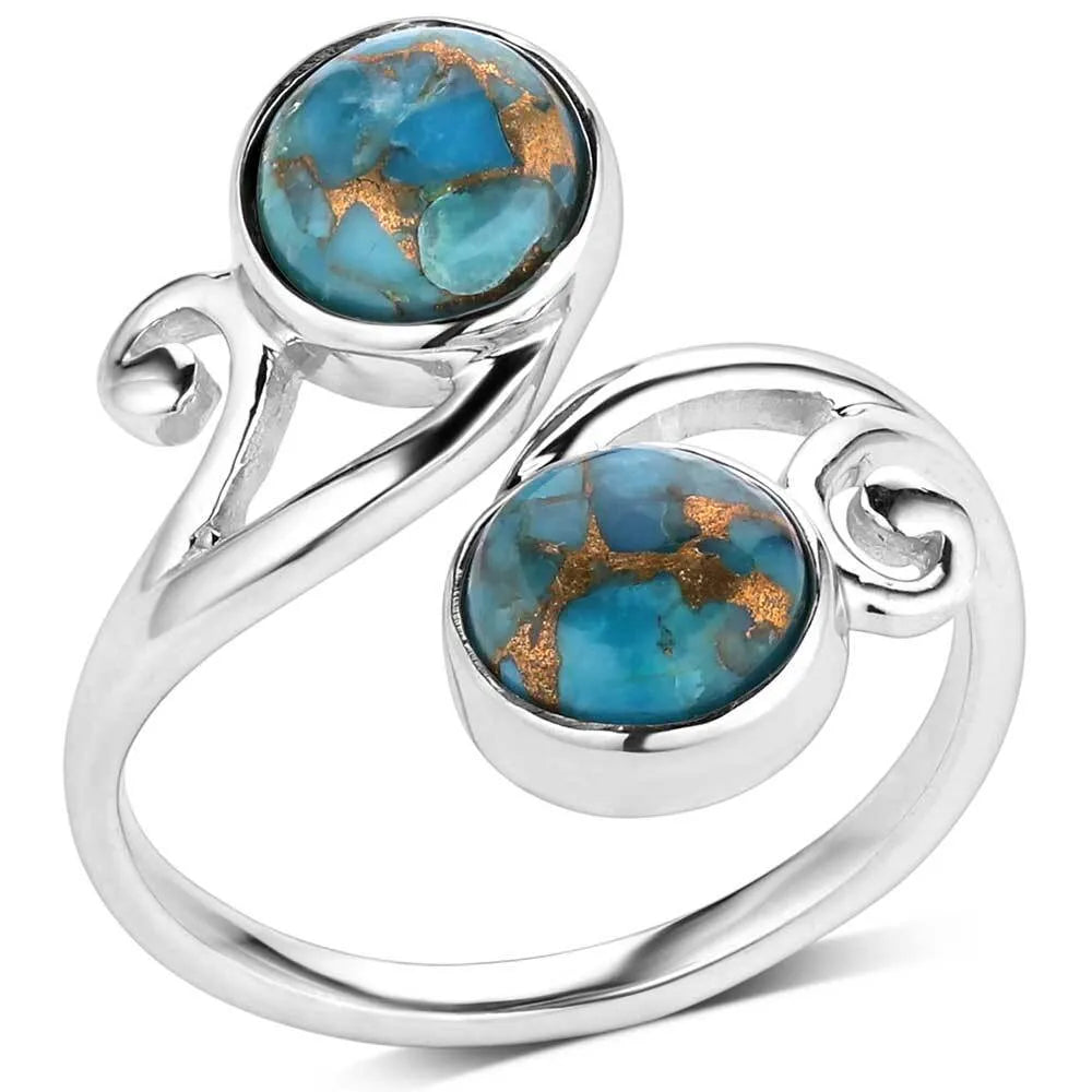 Montana Silversmiths Perfect Harmony Turquoise Ring