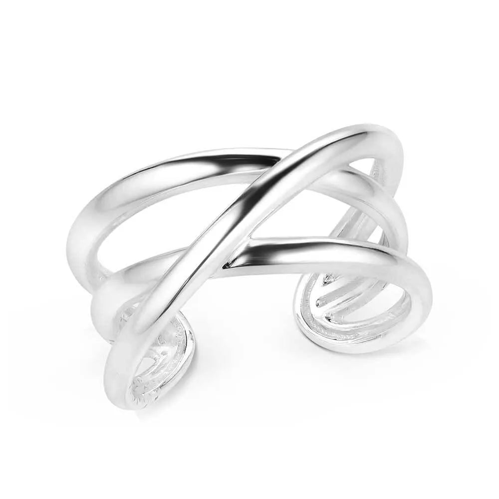 Montana Silversmiths Wrapped in Silver Ring