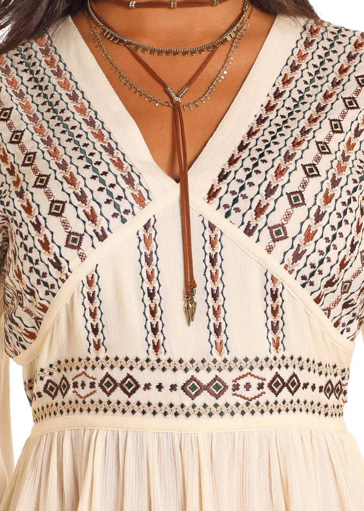 Women's Panhandle Empire Waist Embroidered Blouse | Let's Ride Boots and Apparel Women's Panhandle Empire Waist Embroidered Blouse | Let's Ride Boots and Apparel