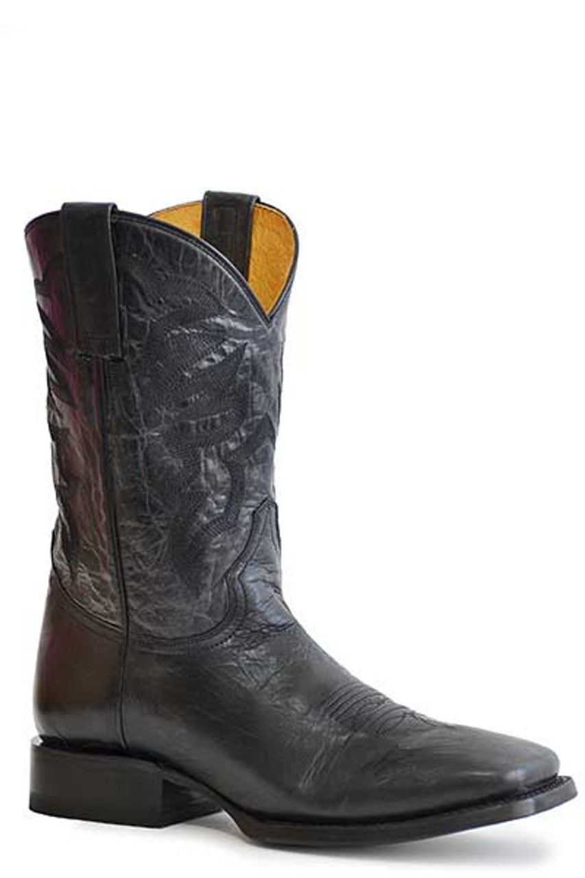 Men's Roper Parker Black Square Toe Boot | Let's Ride Boots and Apparel Men's Roper Parker Black Square Toe Boot | Let's Ride Boots and Apparel