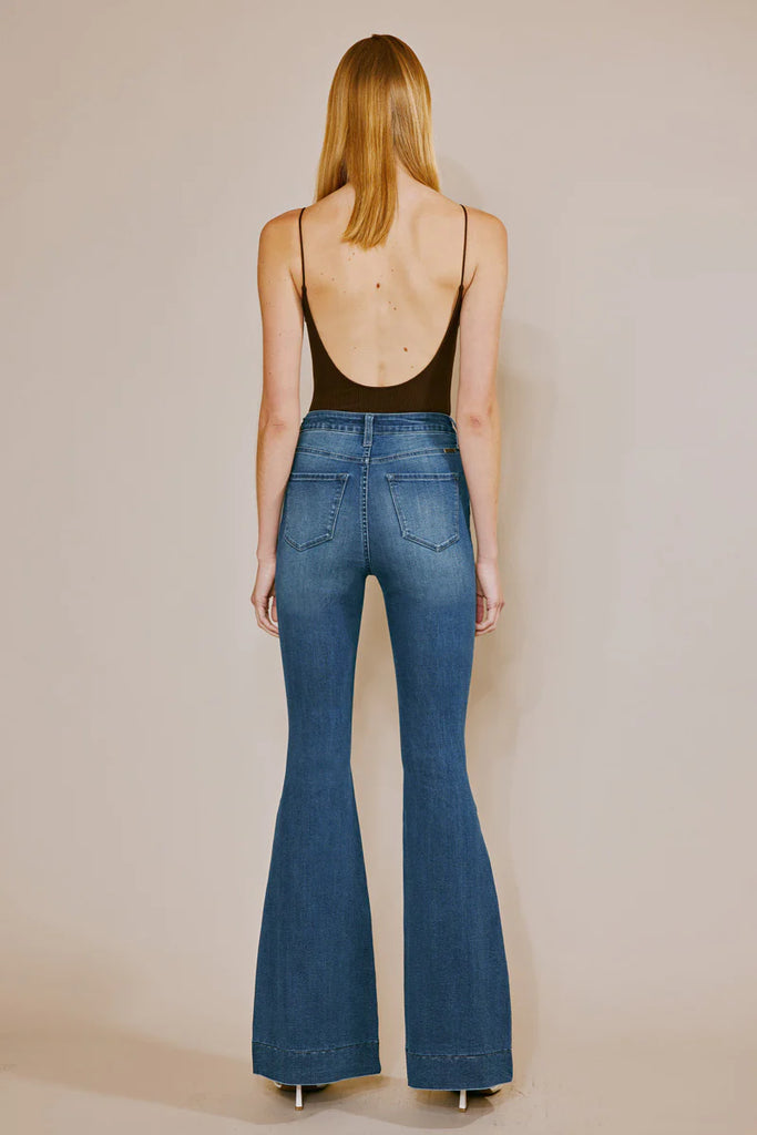 Women's KanCan Braelynn High Rise Super Flare Jeans