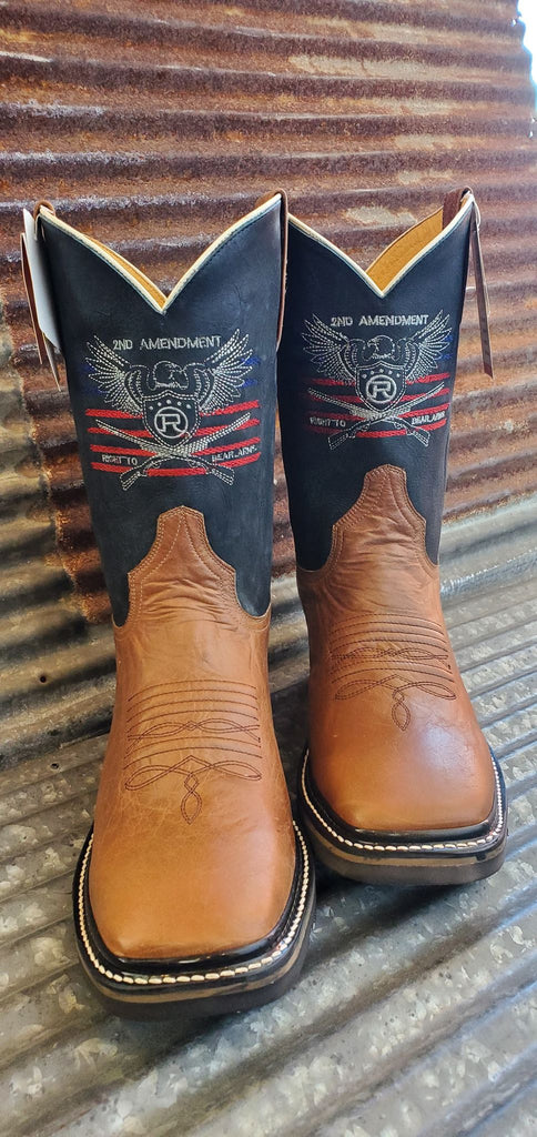 Roper Men's 2nd Amendment Western Boots - Square Toe