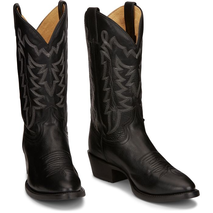 blue dress for baby girl Cuadra Boots Stingray Black 8.5 main image 1