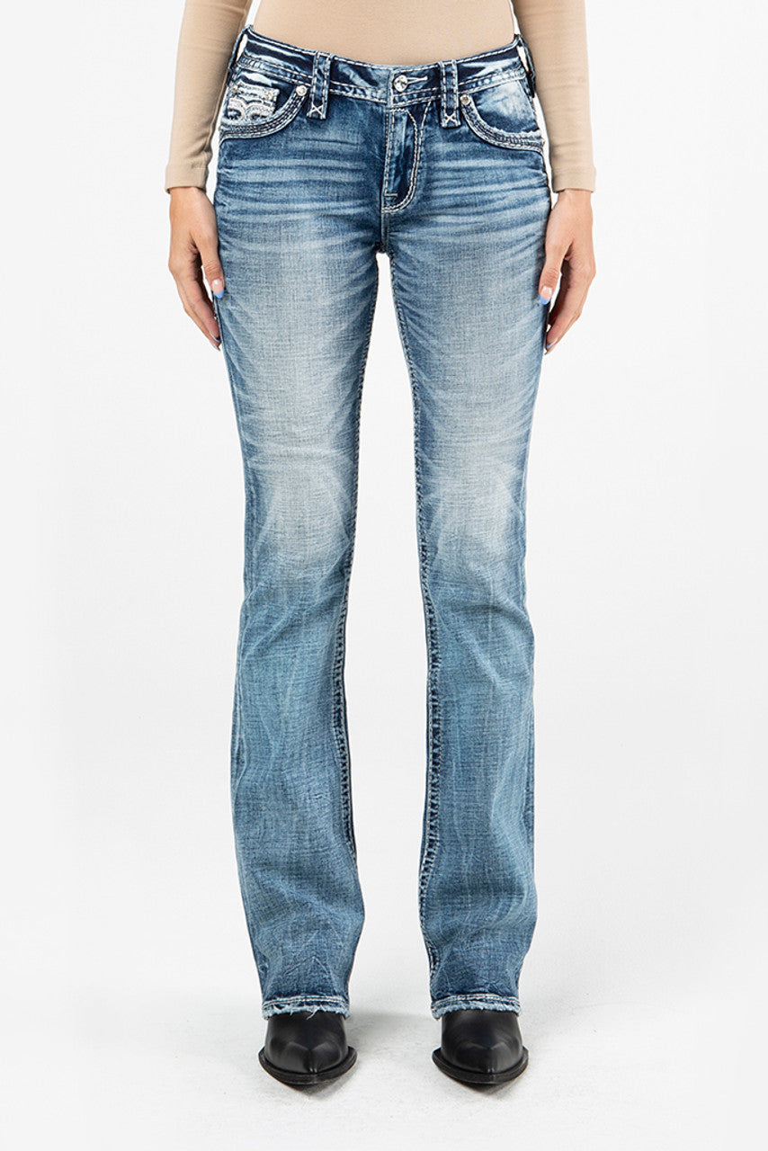 Women's Rock Revival Delicacy Bootcut Jean