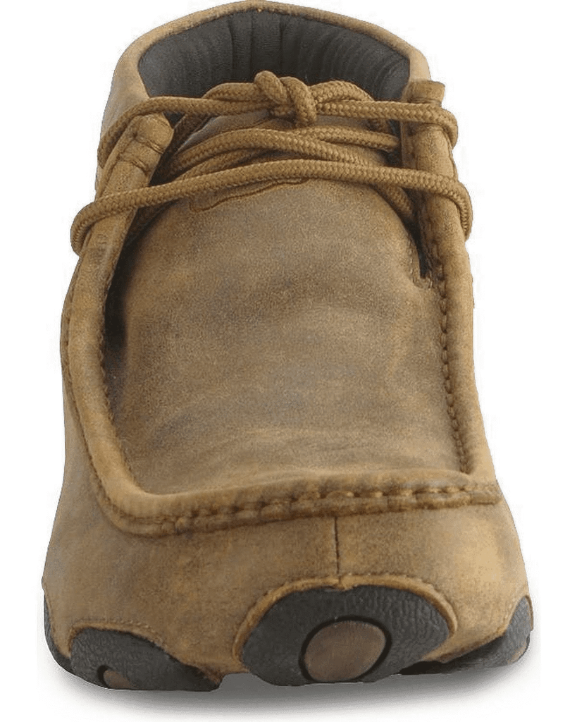 Twisted x bomber leather lace up driving moccasins deals