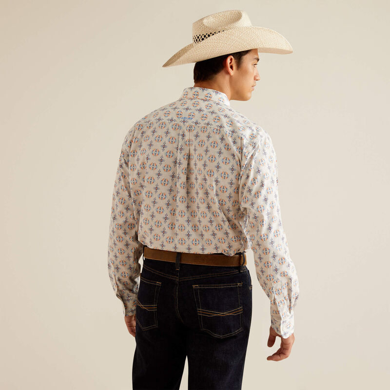 Men's Ariat Wrinkle Free Remington Long Sleeve Button Down Shirt