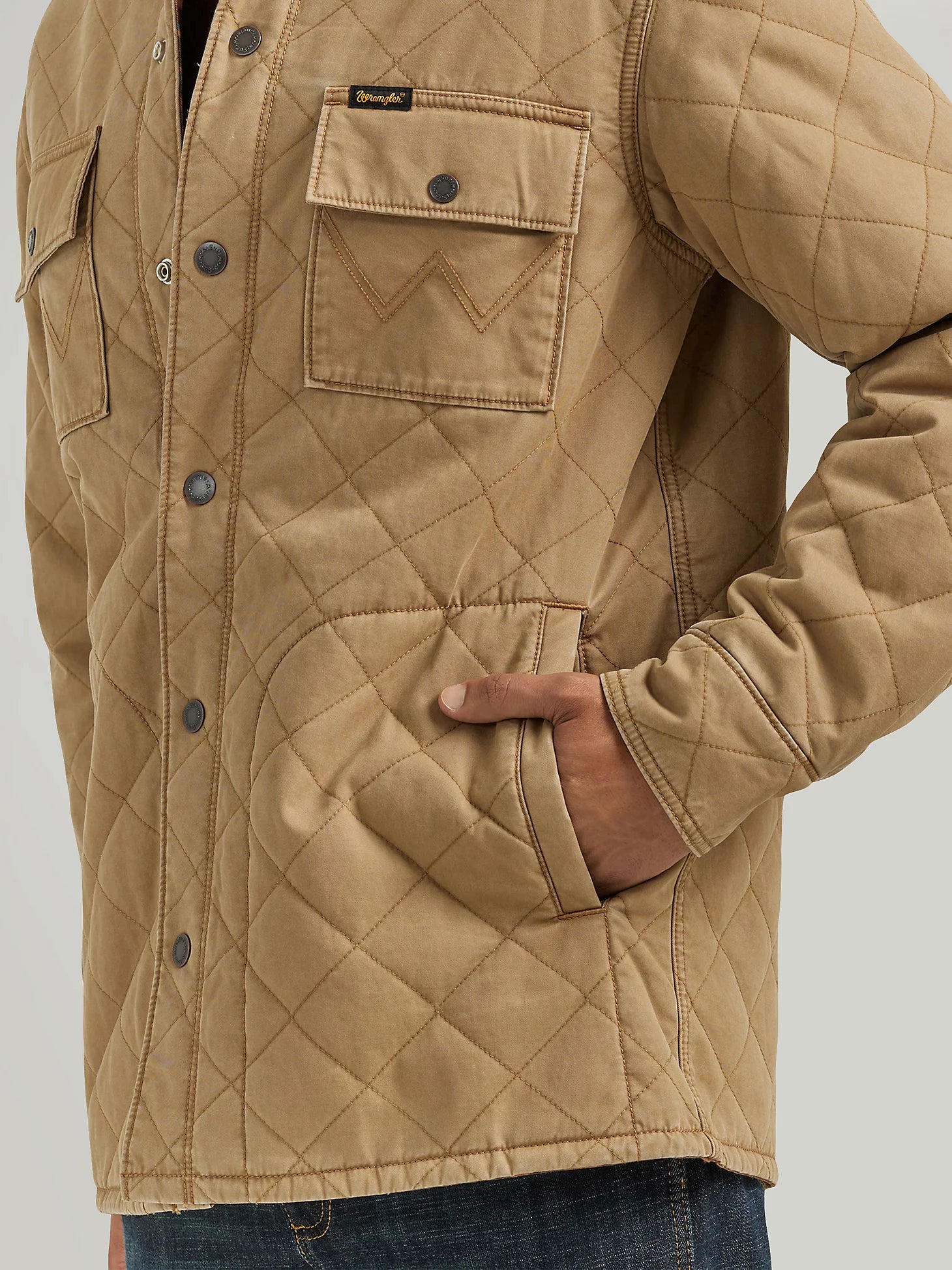 Men's Wrangler Reversible Shirt Jacket | Let's Ride Boots and Apparel