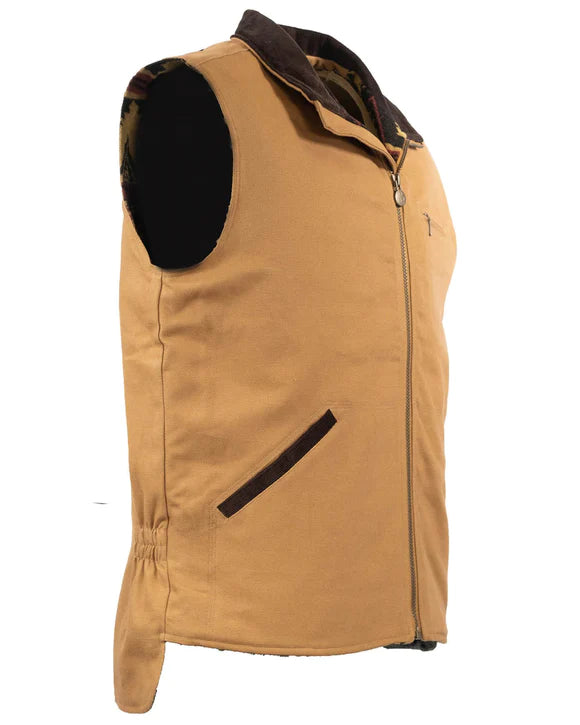 Men's Outback Canvas Sawbuck Vest