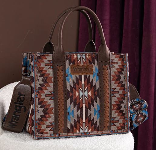 Wrangler Southwest Tote Coffee