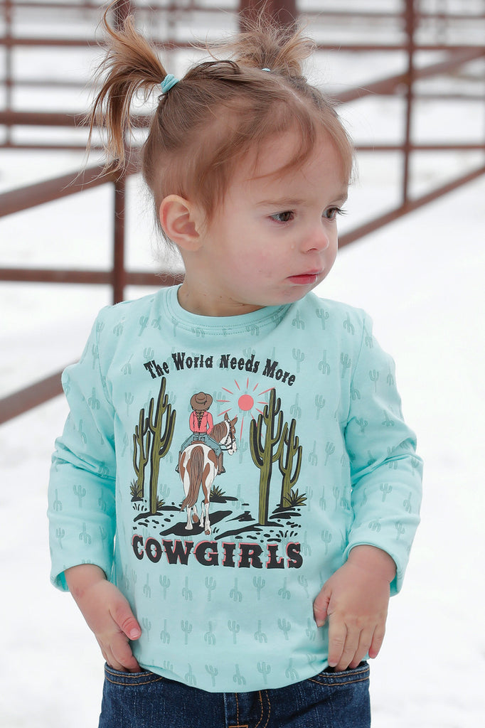 Girl's Cruel Girl Toddler Cowgirls Long Sleeve Shirt
