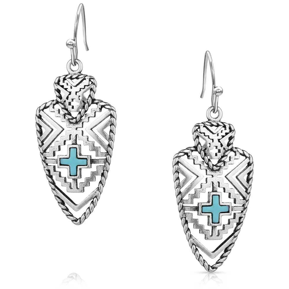 Montana Silversmiths Patterns of the Southwest Earrings