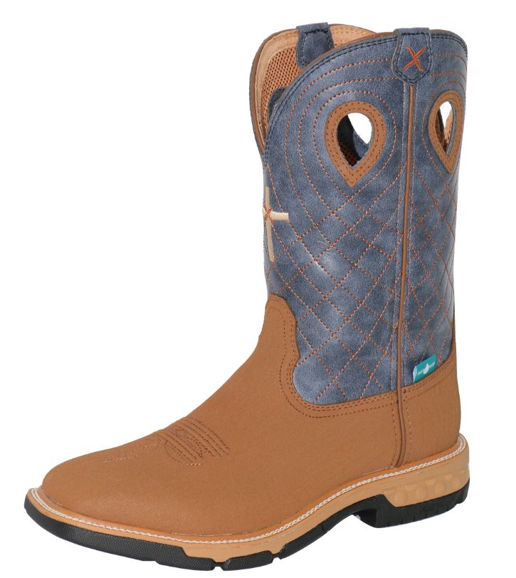Men's Twisted X 12" Clay Work Boot