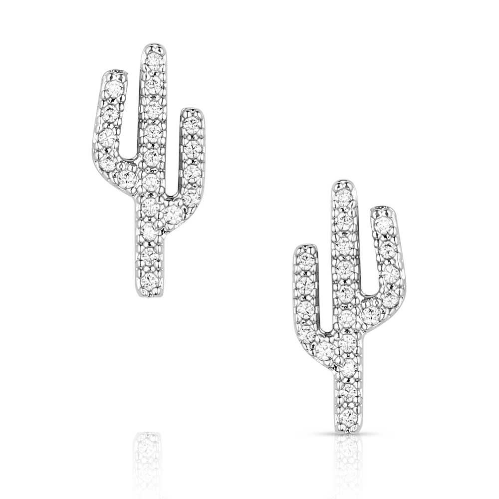 Montana Silversmiths Sparkling Saguaro Earrings