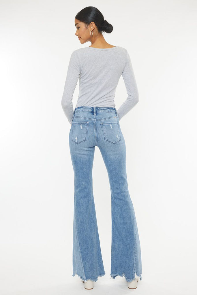 Women's Kancan Mid Rise Flare Jean