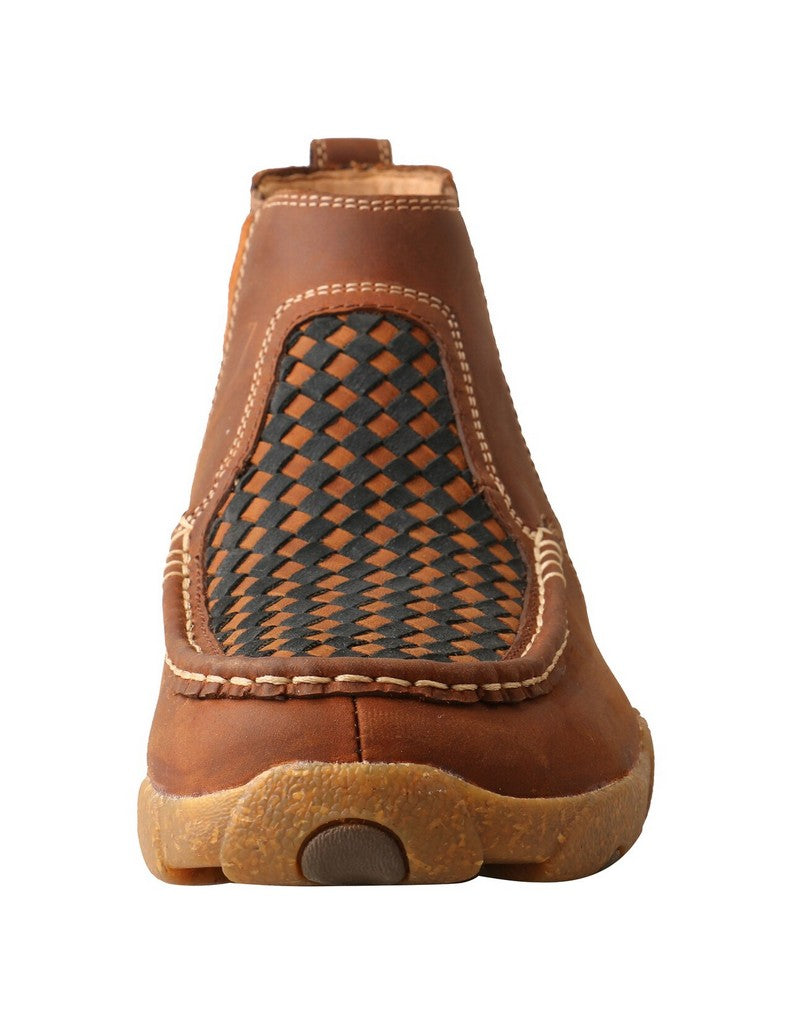 Men's Twisted X 4" Chelsea Oiled Saddle Driving Moc