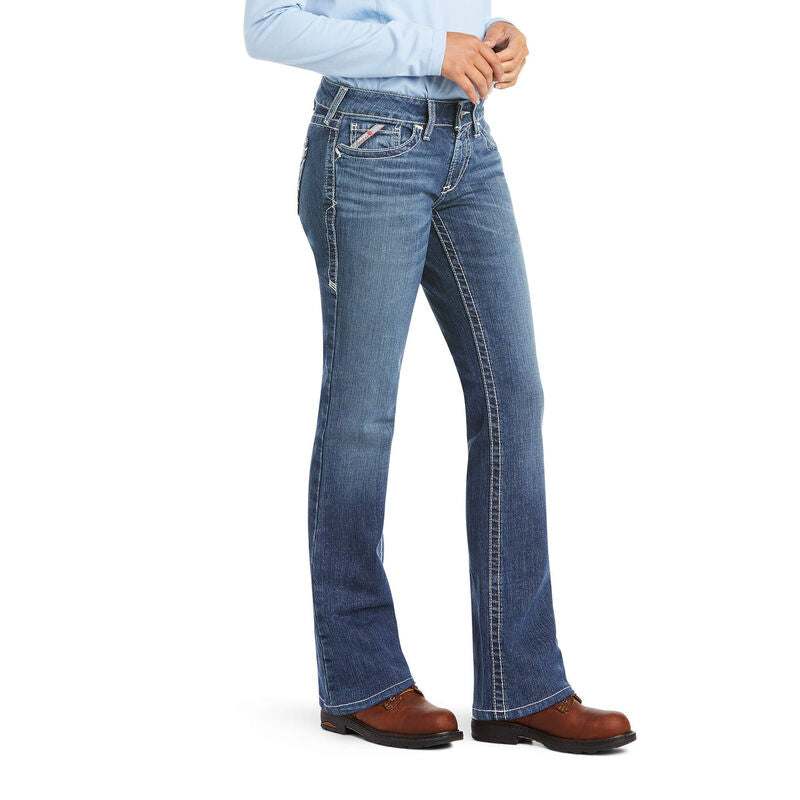 Women's Ariat FR DuraStretch Entwined Bootcut Jean