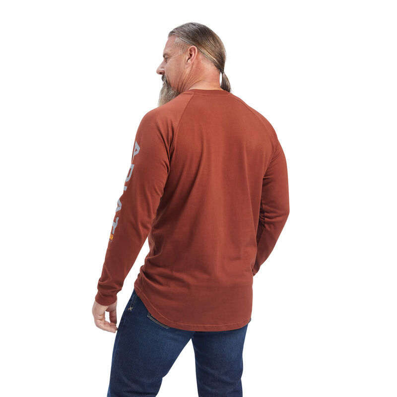 Men's Ariat Rebar Cotton Strong Long Sleeve Shirt