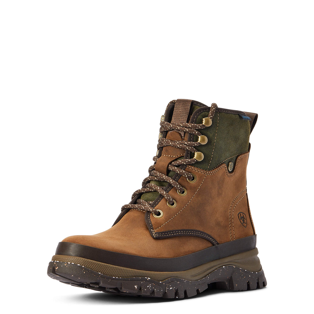 Women's Ariat Moresby H2o Brown/Olive Boot
