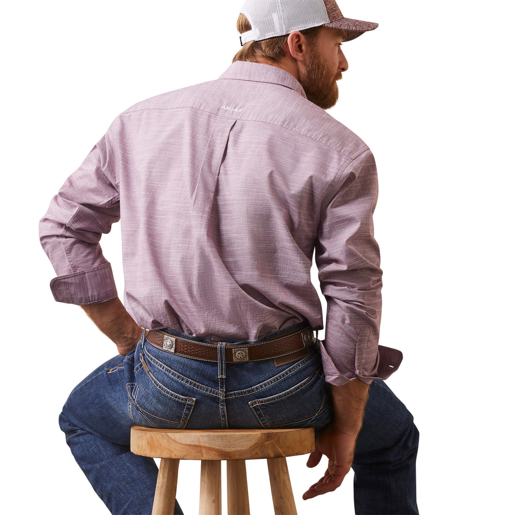 Men's Ariat Solid Classic Fit Button-Down Shirt