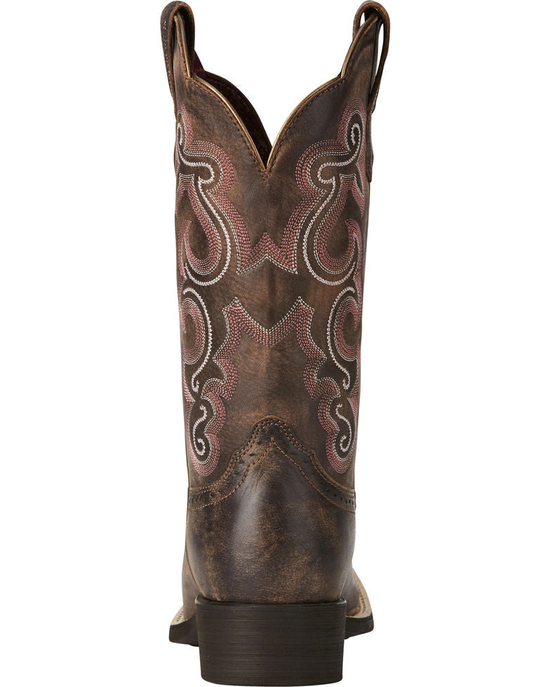 Women's Ariat Quickdraw Square Toe Western Boot