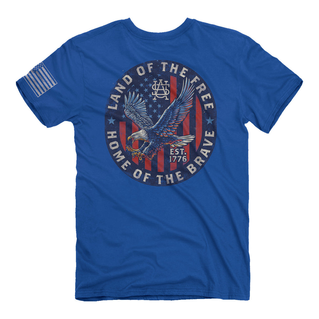 Buck Wear "Home of the Brave" Graphic Tee