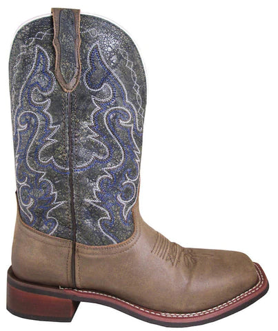 Men's Smoky Mountain Odessa Brown Square Toe Boot