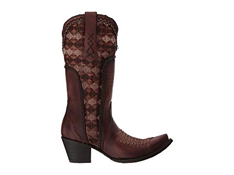 Women's Corral Honey Embroidery & Woven Detail Boot