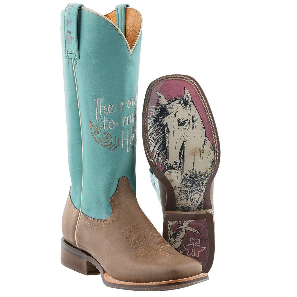 Women's Tin Haul Cowgirls Motto Boot