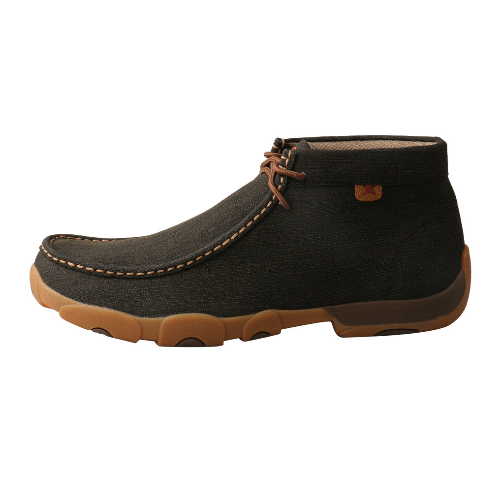 Men's Twisted X Rubberized Brown Driving Moc