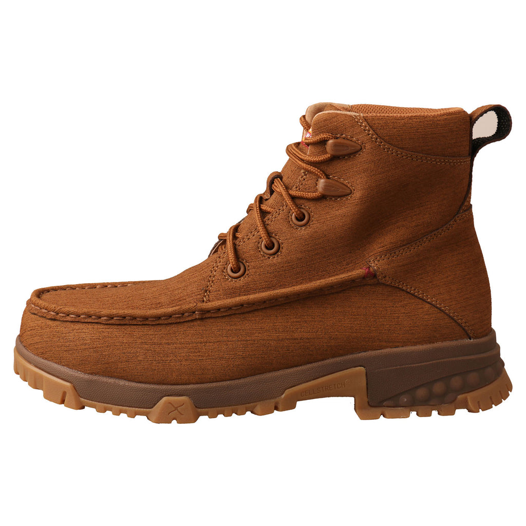 Men's Twisted X Composite Toe 6" Work Boot - Clay & Brown