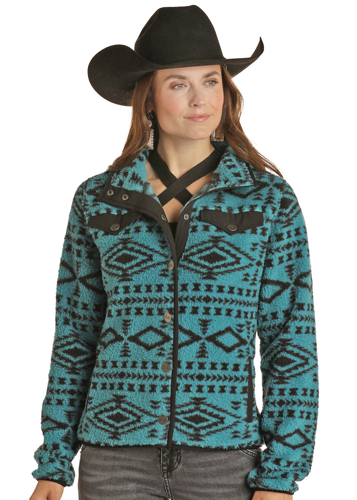 Women's Powder River Berber Aztec Jacket