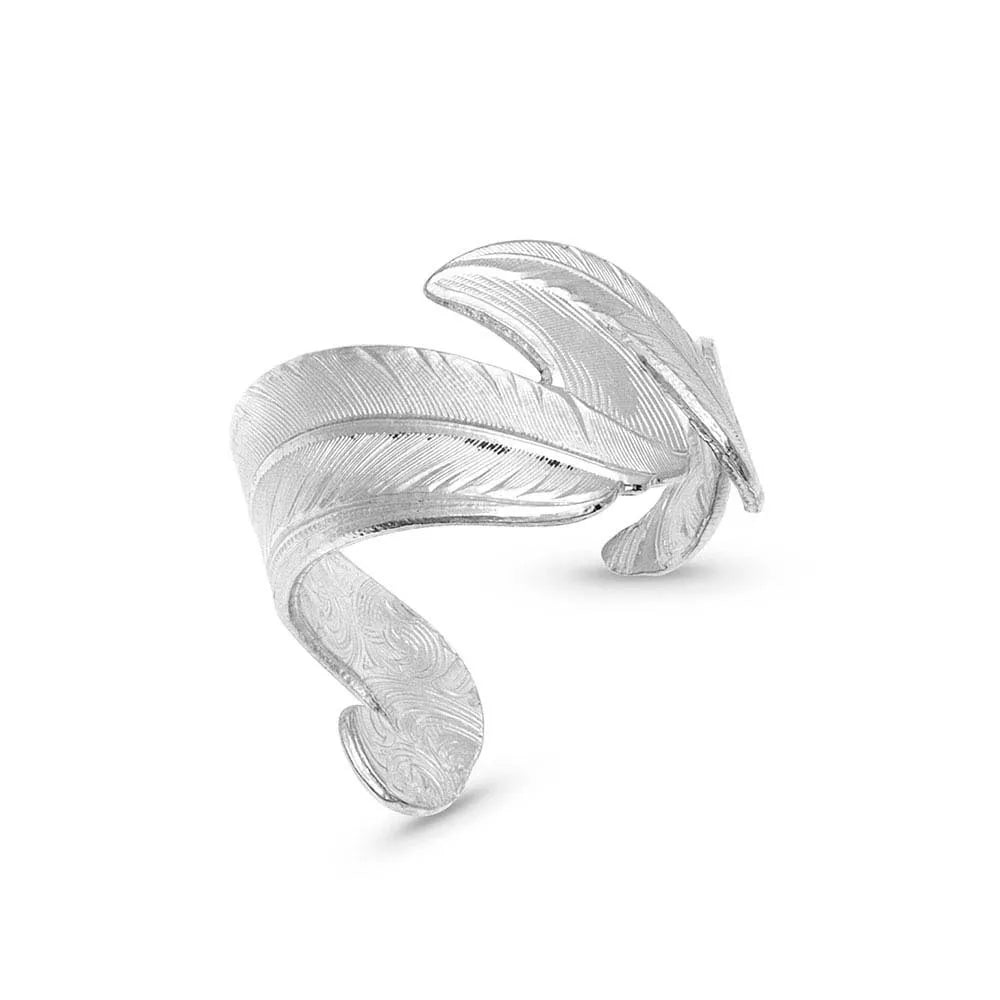 Montana Silversmith Free Spirit Feather Ring