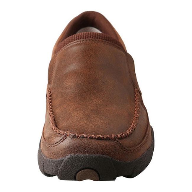 Men's Twisted X Driving Moc Brown Leather