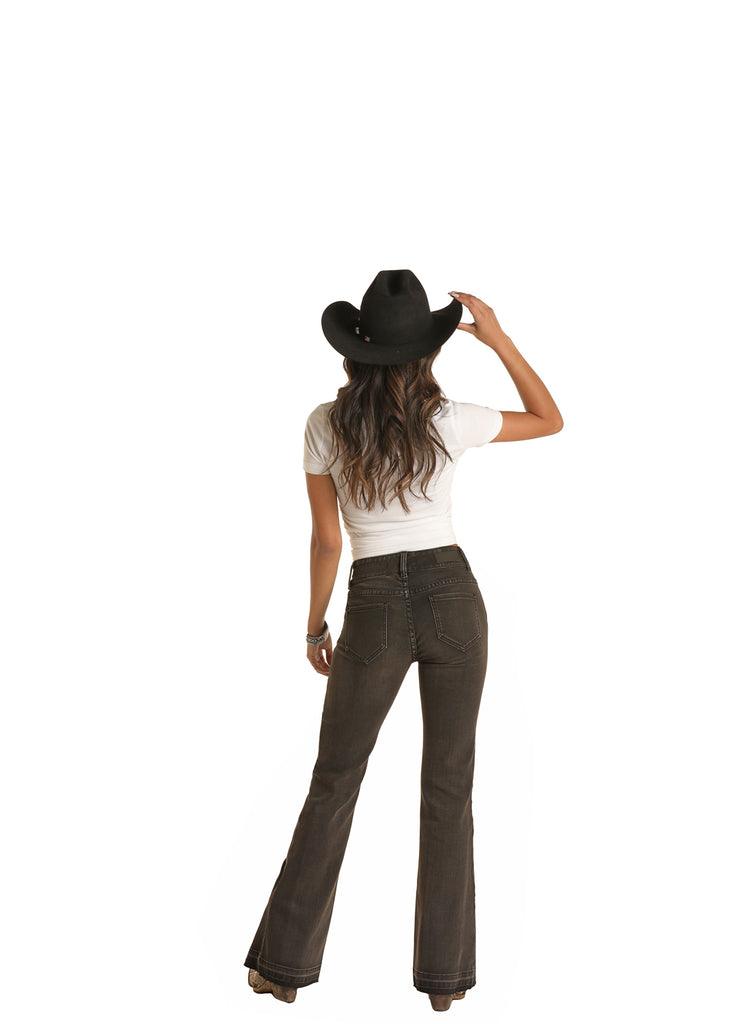 Women's Rock And Roll Mid-Rise Trouser Jean