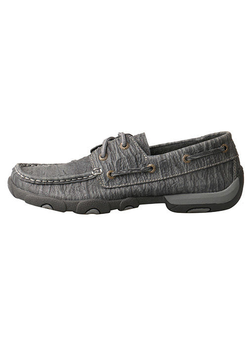 Women's Twisted X Charcoal Driving Moc