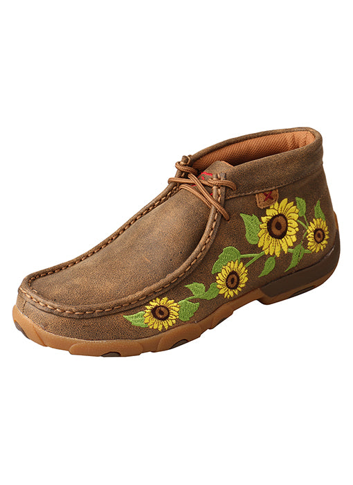Women's Twisted X Sunflower Driving Moc