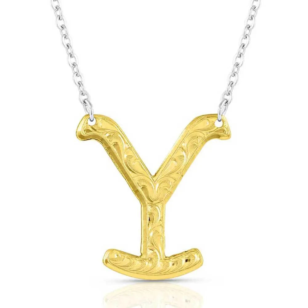 Montana Silversmith The Y Yellowstone Brand Necklace