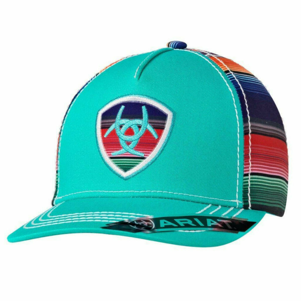 Women's Ariat Turquoise Serape Hat